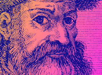 Johannes Gutenberg es considerado el inventor de la imprenta moderna con tipos móviles hacia 1440