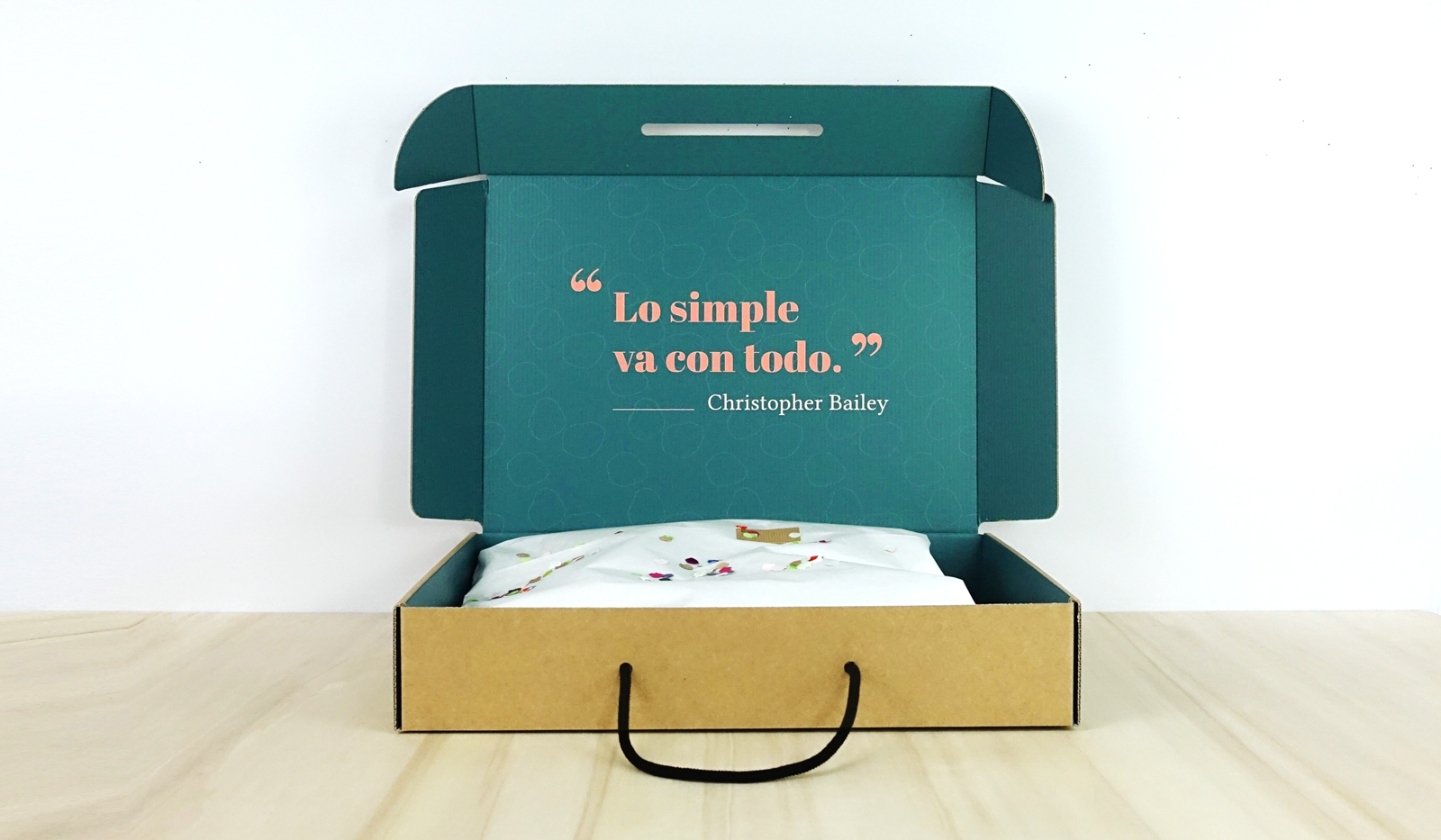 Plantilla de packaging descargable para diseñar