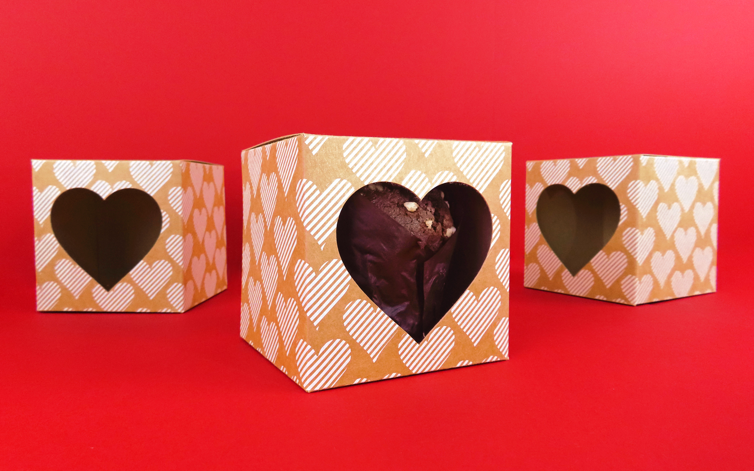 Packaging para San Valentín: Destaca productos de temporada con forma de corazón