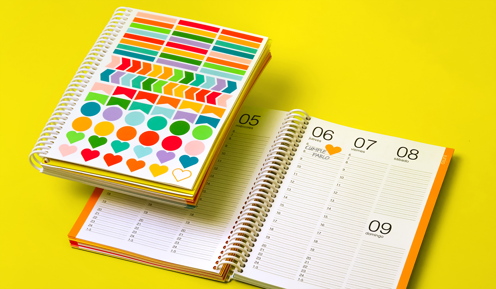 plantilla de agenda personalizable